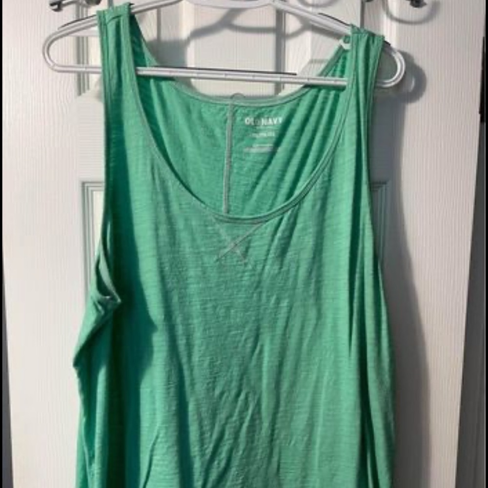 Old Navy Mint Green Sleeveless Tank Top XXL